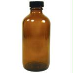 8 oz. Amber Oil Bottle with Cap